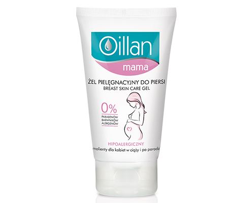 Gel ngăn ngừa rạn da vùng ngực - Oillan Mama Breast Skin Care Gel