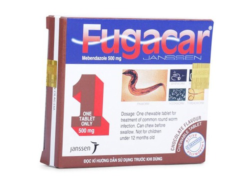 Fugacar (chewable tablet, chocolate)