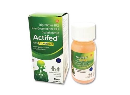 Actifed syrup