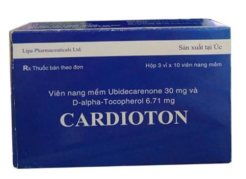 Cardioton dạng viên nang mềm