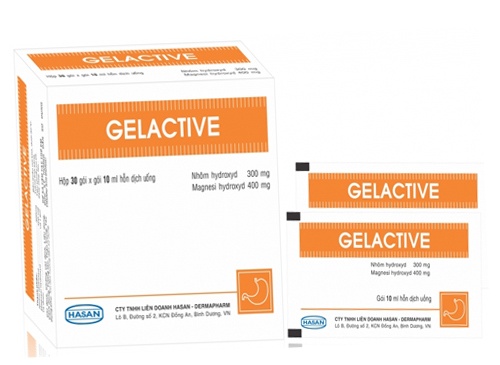Gelactive Hasan dạng hỗn dịch uống