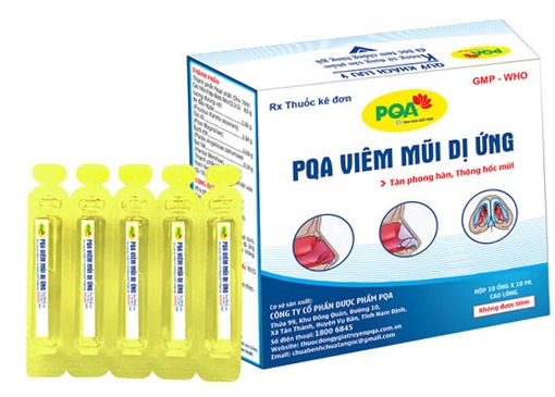PQA viêm mũi dị ứng