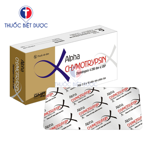 Thuốc Alpha-SK Alphachymotrypsin 4200IU Sao Kim Pharma - Ảnh 2