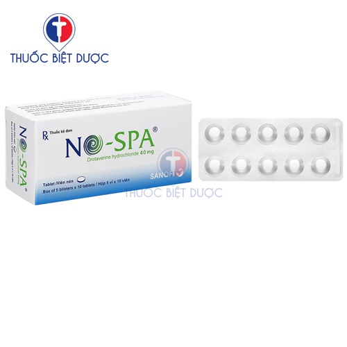 Thuốc No-spa 40mg dạng viên nén - Ảnh 2