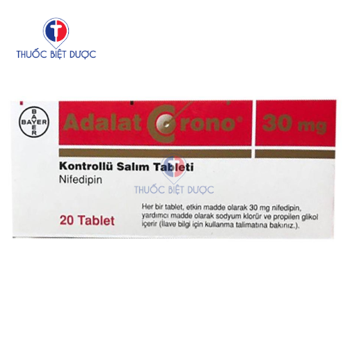 Adalat Crono 30mg - Thuốc Tải xuống APK HB88 Hoàn Trả Siêu Cao bệnh cao huyết áp