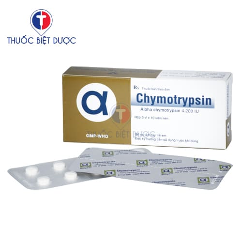 Alpha chymotrypsin 4, 2mg