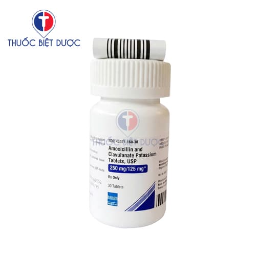 Amoxicillin & Potassium clavulanate Tablets BP