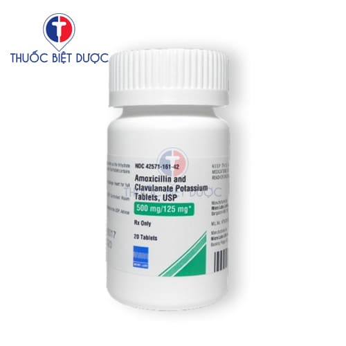 Amoxicillin & Potassium clavulanate Tablets BP