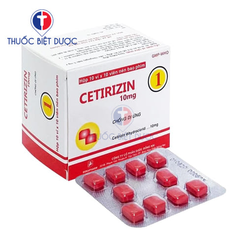 Cetirizin 10 mg