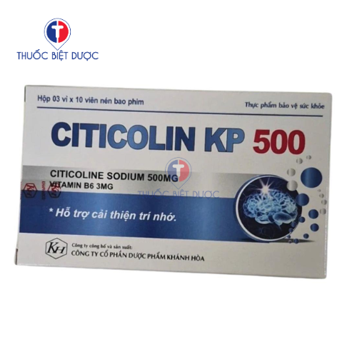 Citicolin KP 500 - Sản phẩm hỗ trợ cải thiện HB88 là trang cá cược uy tín hàng đầu châu á