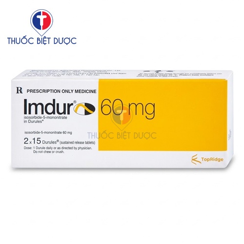Thuốc Imdur 60mg - Nhà Cái Cá Cược Uy Tín 【HP88 Vina】 tác dụng chậm