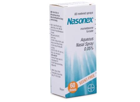 Thuốc xịt mũi Nasonex 24HR để trị viêm mũi dị ứng được FDA chấp nhận cho sử dụng không cần kê đơn